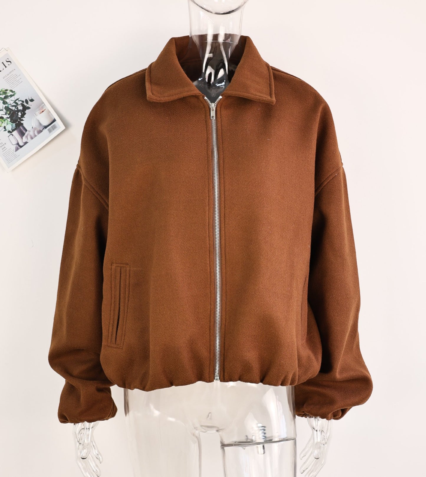 Short Luxe Coat
